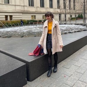 Vintage Guess Wool Coat with Button Detail